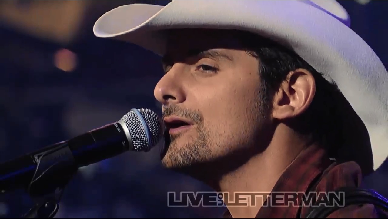 Then (Live On Letterman) - Brad Paisley | Video Clip MV HD